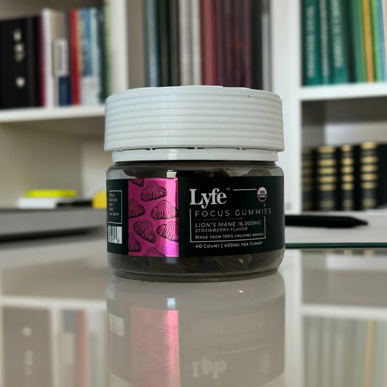 Lyfe Mushroom Focus Gummies with Lion's Mane