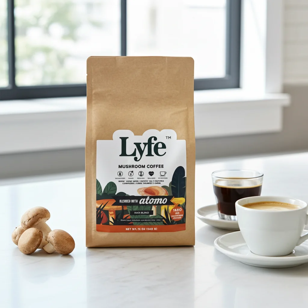 Lyfe Brew Ground Mushroom Coffee with Turkey Tail