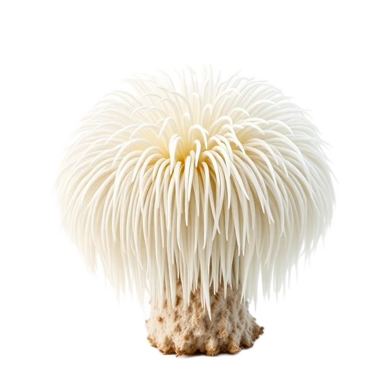Lion's Mane mushroom (Hericium erinaceus)